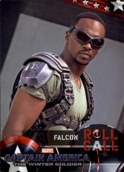2014 Upper Deck Captain America The Winter Soldier #95 Anthony Mackie as Falcon Front