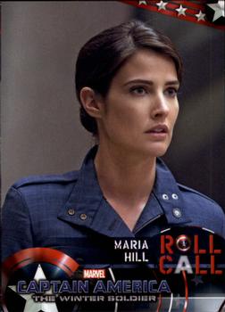 2014 Upper Deck Captain America The Winter Soldier #96 Cobie Smulders as Maria Hill Front