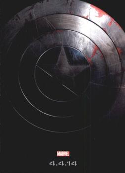 2014 Upper Deck Captain America The Winter Soldier - Movie Posters & Credits #MP-1 Captain America : The Winter Solider Front