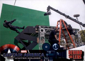 2014 Upper Deck Captain America The Winter Soldier - Behind the Lens #BTL-2 Captain America Front