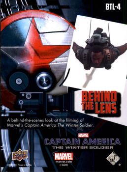 2014 Upper Deck Captain America The Winter Soldier - Behind the Lens #BTL-4 Falcon Back