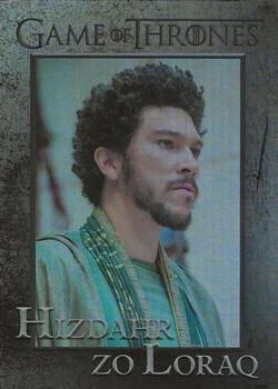 2016 Rittenhouse Game of Thrones Season 5 - Foil #76 Hizdahr zo Loraq Front
