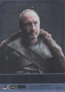 2016 Rittenhouse Game of Thrones Season 5 - Reflections #RM9 Tywin Lannister / Roose Bolton Back