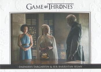2016 Rittenhouse Game of Thrones Season 5 - Relationships #DL24 Daenerys Targaryen / Ser Barristan Selmy Front