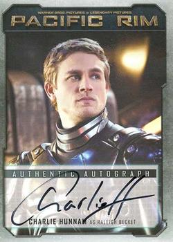 2014 Cryptozoic Pacific Rim Binder Set #A1 Charlie Hunnam Front