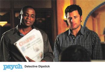 2013 Cryptozoic Psych Seasons 1-4 #64 Detective Dipstick Front
