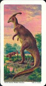 1963 Brooke Bond (Red Rose Tea) Dinosaurs #27 Parasaurolophus Front