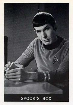 1967 Leaf Star Trek #10 Spock's Box Front