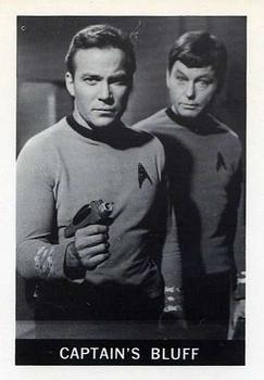 1967 Leaf Star Trek #20 Captain's Bluff Front