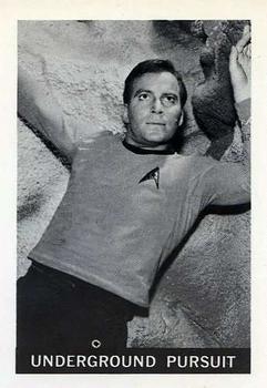 1967 Leaf Star Trek #21 Underground Pursuit Front