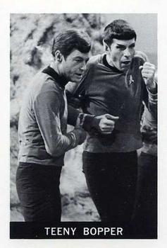 1967 Leaf Star Trek #23 Teeny Bopper Front
