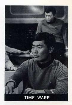 1967 Leaf Star Trek #24 Time Warp Front