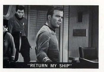 1967 Leaf Star Trek #35 Return My Ship Front