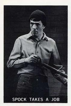 1967 Leaf Star Trek #43 Spock Takes a Job Front