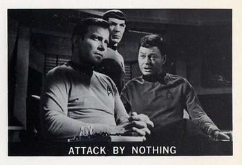 1967 Leaf Star Trek #65 Attack by Nothing Front