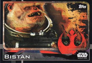 2016 Topps Star Wars Rogue One (UK Version) #17 Bistan Front