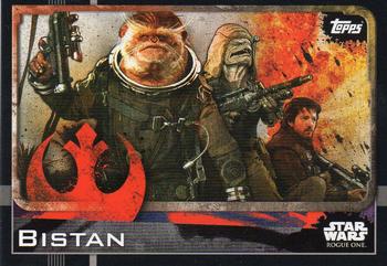 2016 Topps Star Wars Rogue One (UK Version) #18 Bistan Front