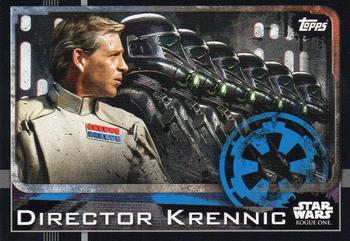 2016 Topps Star Wars Rogue One (UK Version) #22 Director Krennic Front