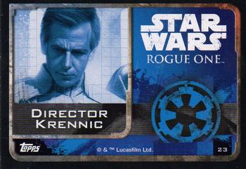 Direktor Krennic Topps Star Wars Rogue One 131 