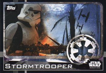 2016 Topps Star Wars Rogue One (UK Version) #25 Stormtrooper Front