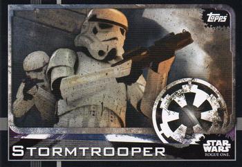 2016 Topps Star Wars Rogue One (UK Version) #26 Stormtrooper Front