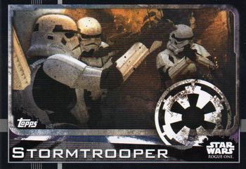 2016 Topps Star Wars Rogue One (UK Version) #27 Stormtrooper Front