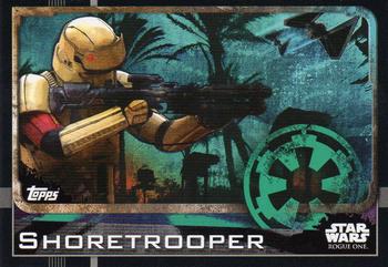 2016 Topps Star Wars Rogue One (UK Version) #28 Shoretrooper Front