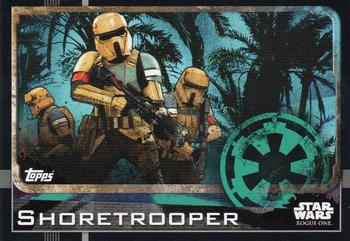 2016 Topps Star Wars Rogue One (UK Version) #29 Shoretrooper Front
