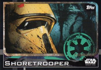 2016 Topps Star Wars Rogue One (UK Version) #30 Shoretrooper Front