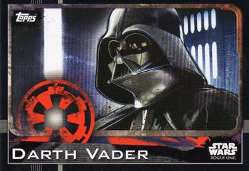 2016 Topps Star Wars Rogue One (UK Version) #31 Darth Vader Front