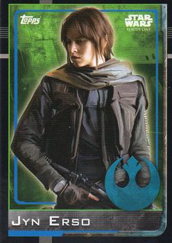2016 Topps Star Wars Rogue One (UK Version) #35 Jyn Erso Front