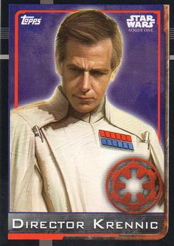 2016 Topps Star Wars Rogue One (UK Version) #44 Director Krennic Front