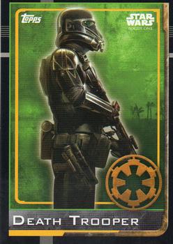 2016 Topps Star Wars Rogue One (UK Version) #45 Death Trooper Front