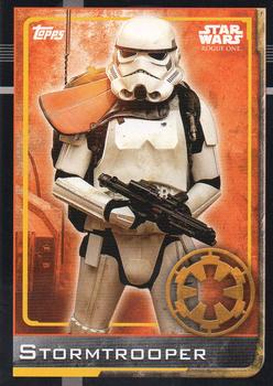 2016 Topps Star Wars Rogue One (UK Version) #48 Stormtrooper Front