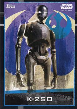 2016 Topps Star Wars Rogue One (UK Version) #64 K-2SO Front