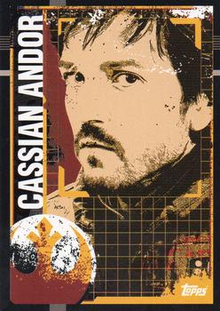 2016 Topps Star Wars Rogue One (UK Version) #75 Cassian Andor Front