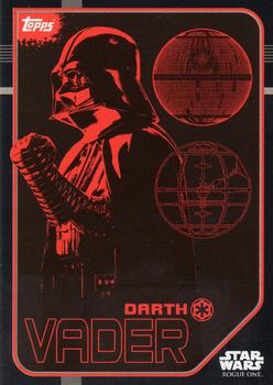 2016 Topps Star Wars Rogue One (UK Version) #92 Darth Vader Front