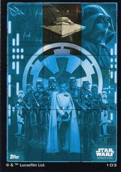 2016 Topps Star Wars Rogue One (UK Version) #103 Imperial Troops Part 2 Back