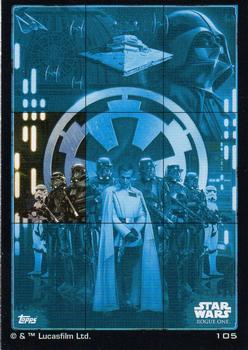 2016 Topps Star Wars Rogue One (UK Version) #105 Imperial Troops Part 4 Back