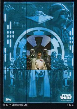 2016 Topps Star Wars Rogue One (UK Version) #106 Imperial Troops Part 5 Back