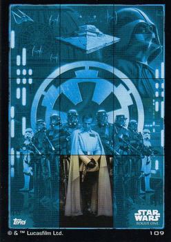 2016 Topps Star Wars Rogue One (UK Version) #109 Imperial Troops Part 8 Back