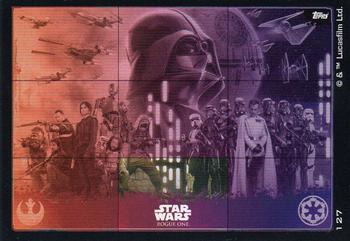 2016 Topps Star Wars Rogue One (UK Version) #127 Imperials Part 8 Back