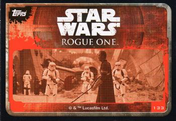 2016 Topps Star Wars Rogue One (UK Version) #133 Imperial Troops Back