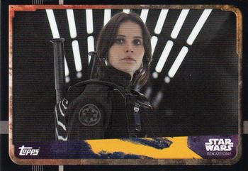 2016 Topps Star Wars Rogue One (UK Version) #134 Jyn Erso Front