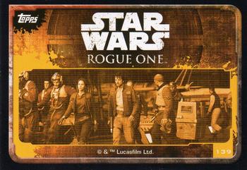 2016 Topps Star Wars Rogue One (UK Version) #139 Rebel Fighters Back