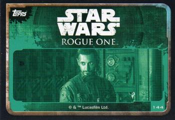 2016 Topps Star Wars Rogue One (UK Version) #144 Bodhi Rook Back