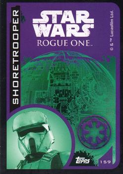 2016 Topps Star Wars Rogue One (UK Version) #159 Shoretrooper Back