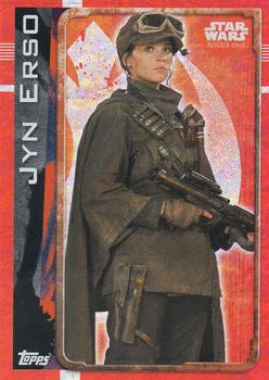 2016 Topps Star Wars Rogue One (UK Version) #170 Jyn Erso Front