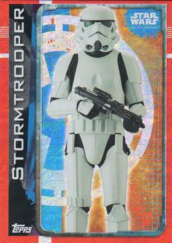 2016 Topps Star Wars Rogue One (UK Version) #175 Stormtrooper Front