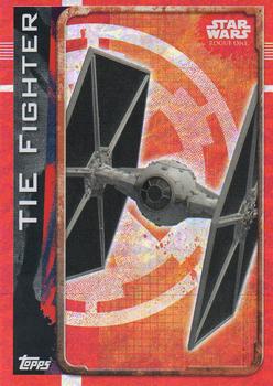 2016 Topps Star Wars Rogue One (UK Version) #184 TIE Fighter Front